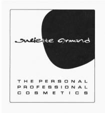 juliette armand THE PERSONAL PROFESSIONAL COSMETICS
