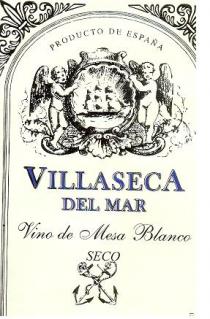 Villaseca del mar Vino de mesa blanco seco producto de españa