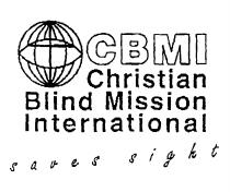 CBMI Christian Blind Mission International saves sight