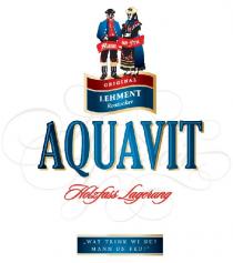 AQUAVIT ORIGINAL LEHMENT Rostocker Holzfass Lagerung