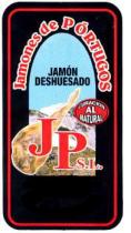JP S.L. Jamones de PÓRTUGOS JAMÓN DESHUESADO CURACIÓN AL NATURAL