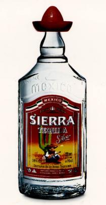 SIERRA TEQUILA SILVER FLASCHE
