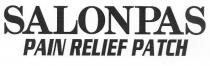 SALONPAS PAIN RELIEF PATCH