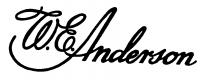 W.E. Anderson