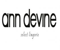 ann devine select lingerie