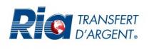 Ria TRANSFERT D'ARGENT