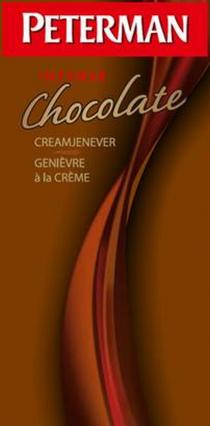 PETERMAN INTENSE Chocolate CREAMJENEVER GENIÈVRE à la CRÈME