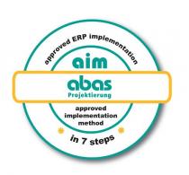approved ERP implementation aim abas Projektierung approved implementation method in 7steps