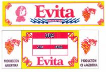 Evita GRAPES GRAPES SIZE FARM. PRODUCCION ARGENTINA Evita PRODUCTION OF ARGENTINA
