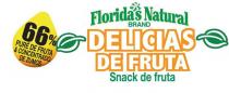 66% ´PURÉ DE FRUTA & CONCENTRADO DE ZUMOS -FLORIDAS NATURAL BRAND DELICIAS DE FRUTA SNACK DE FRUTA