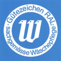 Gütezeichen RAL sachgemässe Wäschepflege