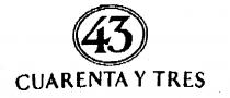 43 CUARENTA Y TRES