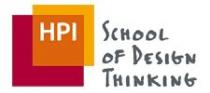 HPI SCHOOL OF DESIGN THINKING