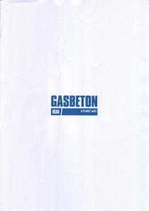 GASBETON RDB SYSMIC 600