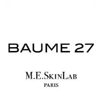 BAUME 27 M.E.SkinLab Paris
