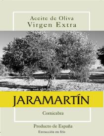 ACEITE DE OLIVA VIRGEN EXTRA JARAMARTIN CORNICABRA PRODUCTO DE ESPAÑA EXTRACCIÓN EN FRÍO