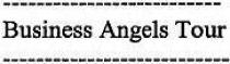 business angels tour