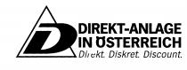 D DIREKT-ANLAGE IN ÖSTERREICH Direkt. Diskret. Discount.