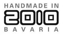 HANDMADE IN 2010 BAVARIA
