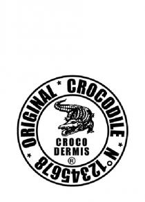 ORIGINAL CROCO DERMIS N.12345678 CROCO DERMIS