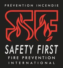 PRÉVENTION INCENDIE SF SAFETY FIRST FIRE PREVENTION INTERNATIONAL