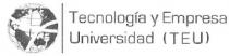 TECNOLOGIA Y EMPRESA UNIVERSIDAD (TEU)