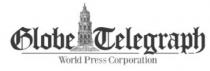 GLOBE TELEGRAPH WORLD PRESS CORPORATION