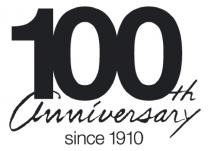 100th Anniversary since 1910