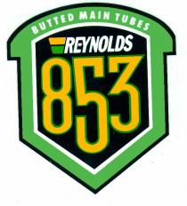 BUTTED MAIN TUBES REYNOLDS 853