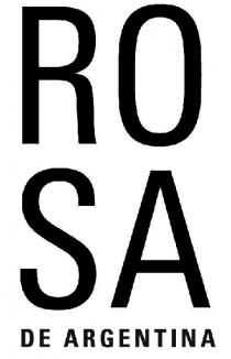 ROSA DE ARGENTINA