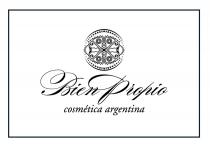 Bien Propio cosmética argentina
