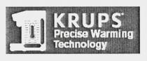 KRUPS Precise Warming Technology