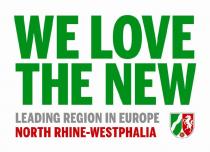 WE LOVE THE NEW LEADING REGION IN EUROPE NORTH RHINE-WESTPHALIA