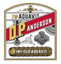 AQUAVIT O.P. ANDERSON FINE OLD AQUAVIT