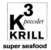 K3 powder KRILL super seafood