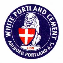 WHITE PORTLAND CEMENT AALBORG PORTLAND A/S LION