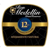 RON MEDELLIN GRAN RESERVA 12 ANOS