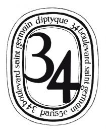 DIPTYQUE 34 BOULEVARD ST GERMAIN PARIS 5E
