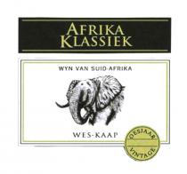 AFRIKA KLASSIEK WYN VAN SUID-AFRIKA WES-KAAP