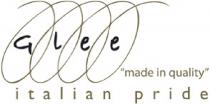 Glee Made in Quality Italian Pride