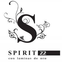 SPIRIT 22 CON LAMINAS DE ORO