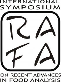 INTERNATIONAL SYMPOSIUM RAFA ON RECENT ADVANCES IN FOOD ANALYSIS