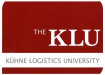 THE KLU KÜHNE LOGISTICS UNIVERSITY