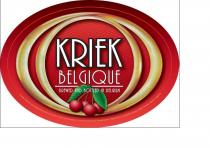 KRIEK BELGIQUE BREWED AND BOTTLED IN BELGIUM