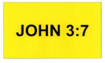 JOHN 3:7