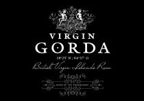 VIRGIN GORDA BRITISH VIRGIN ISLANDS RUM MADE BY THE POSHMAKERS