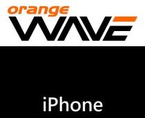 orange WAVE iPhone