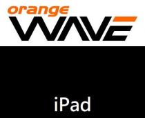 orange WAVE iPad