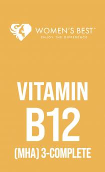 WOMEN'S BEST ENJOY THE DIFFERENCE VITAMIN B12 [MHA] 3-COMPLETE