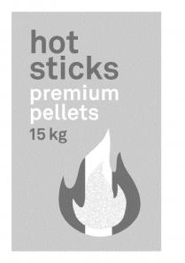 hot sticks premium pellets 15 kg